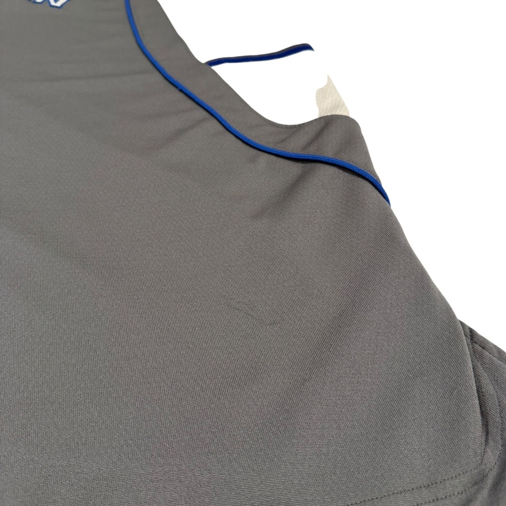 Jordan Brand Mens 3XL Grey White Blue Sleeveless Basketball Jersey Shirt 23 Y2K - Picture 7 of 9